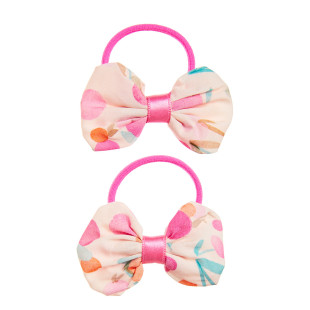 Fabric hair elastics