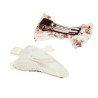 Hair clip with floral print