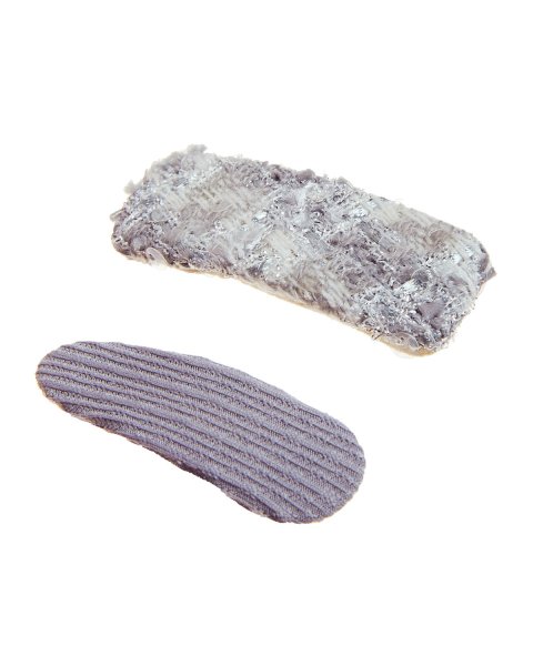 Hair clip with fabric