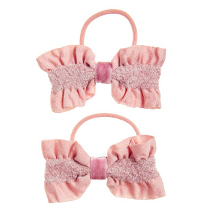 Fabric hair elastics