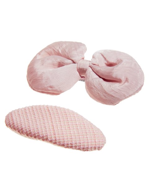 Hair clip with fabric