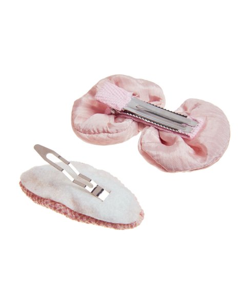 Hair clip with fabric