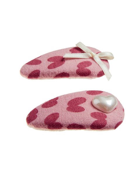 Hair clip with fabric
