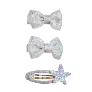 Hair clip with glitter