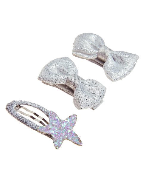 Hair clip with glitter