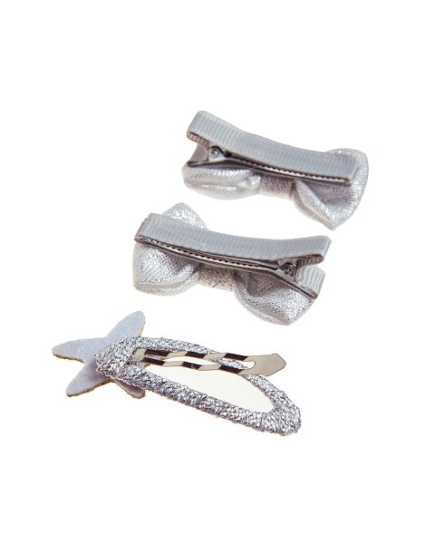 Hair clip with glitter