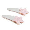 Hair clip with glitter