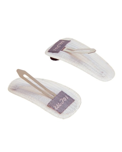 Hair clip with fabric