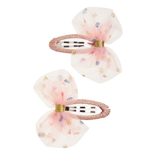 Hair clip with tulle