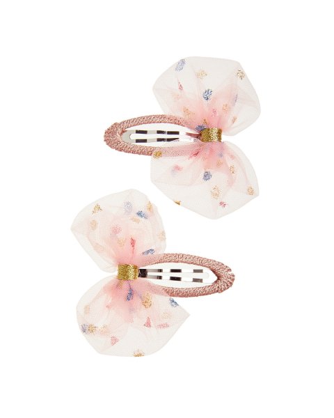Hair clip with tulle