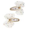 Hair clip with tulle bow