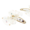 Hair clip with tulle bow