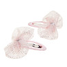 Hair clip with tulle bow