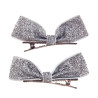 Hair clip with glitter