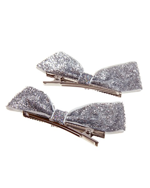 Hair clip with glitter