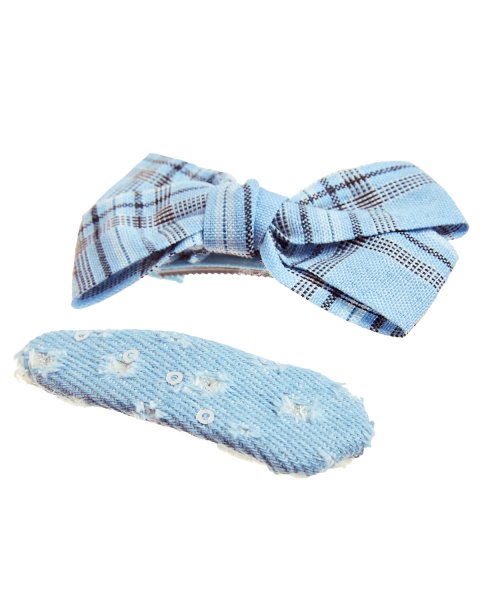 Hair clip with print