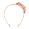 Hairband with tulle flowers