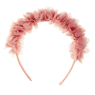 Στέκα μαλλιών με τούλινη διακόσμηση