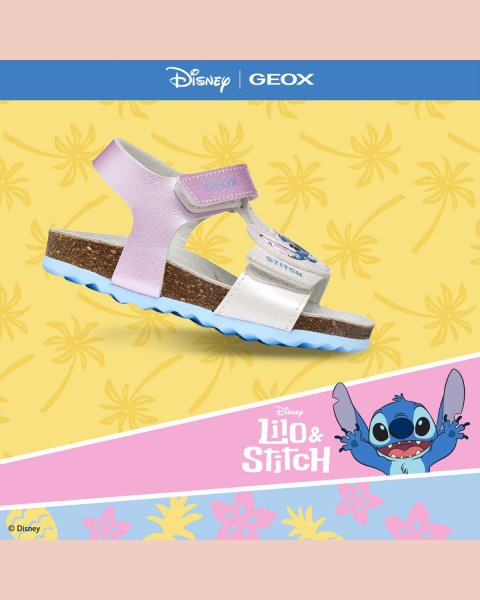 Παπούτσια Σανδάλια Geox Disney Stitch Chalki (Μεγέθη 24-27)