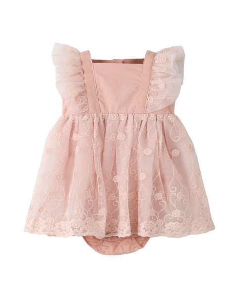 Dress Lil'Atelier with embroidery (6-18 months)