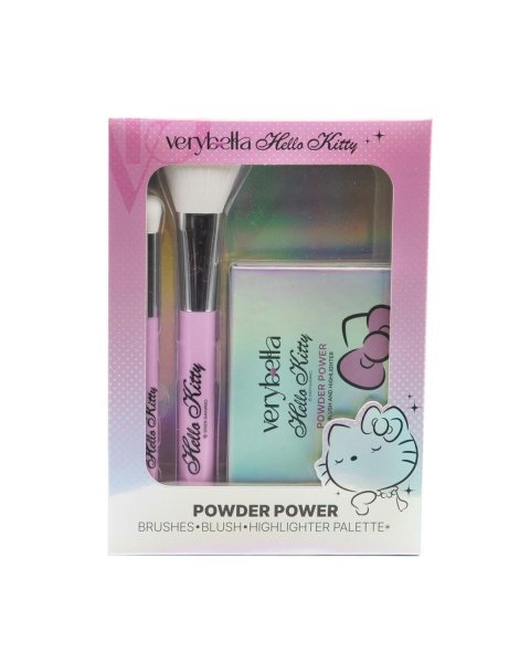 Very Bella Hello Kitty blush and highlighter brush set