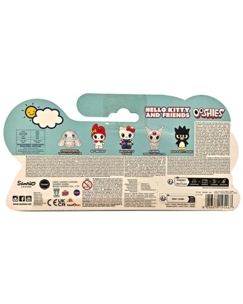 Φιγούρες Ooshies 5εκ. σετ 5τμχ Hello Kitty
