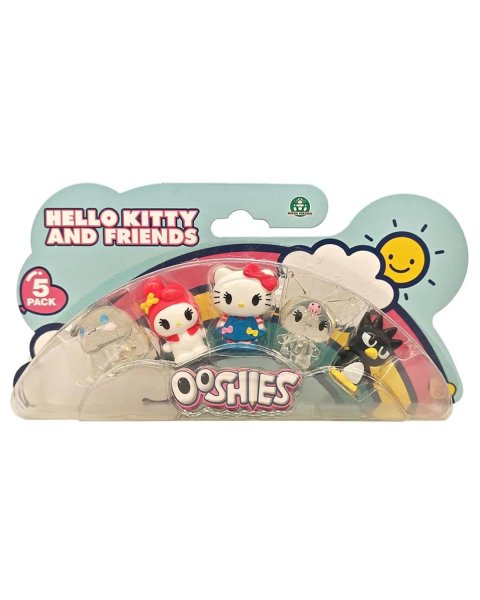 Φιγούρες Ooshies 5εκ. σετ 5τμχ Hello Kitty