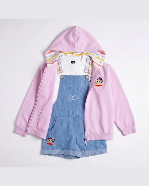 Zip hoodie Paul Frank with embroidery (6-14 years)