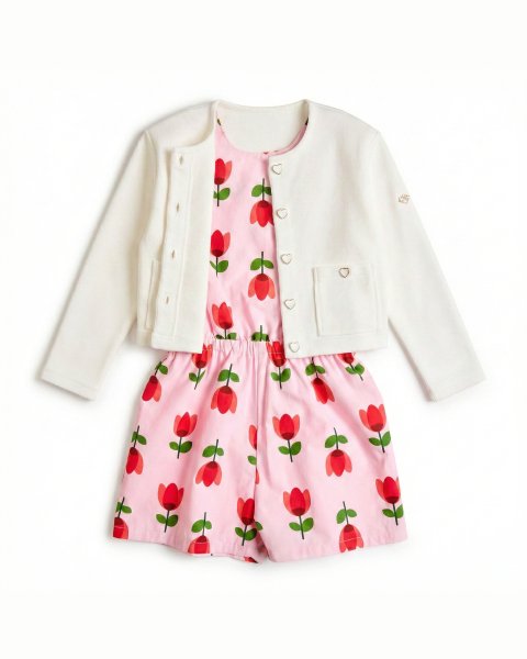 Playsuit with open back (6-12 years)