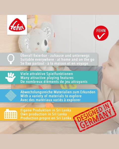 Λούτρινο δραστηριοτήτων βραδύποδας Fehn (0+ μηνών)