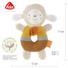 Soft ring rattle sheep fehnNATUR® (0+ months)