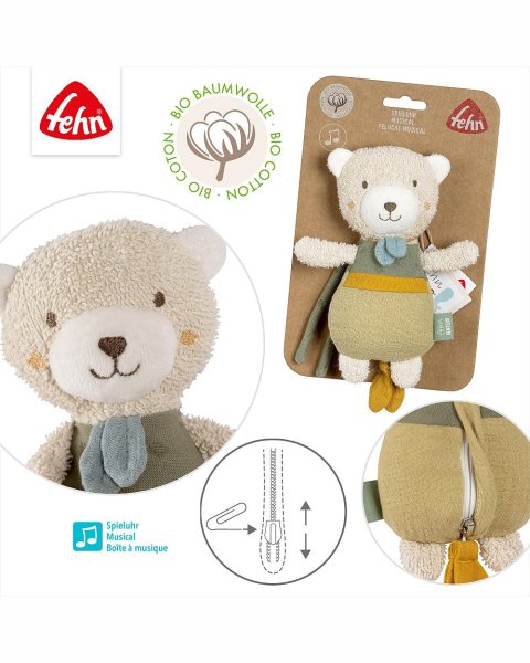 Musical soft bear fehnNATUR® (0+ months)