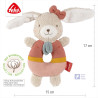 Soft ring rattle hare fehnNATUR® (0+ months)