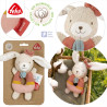Soft ring rattle hare fehnNATUR® (0+ months)