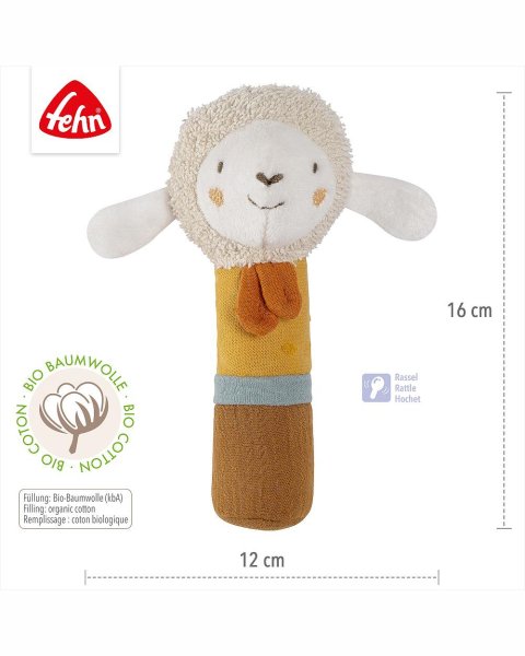 Soft rattle sheep fehnNATUR® (0+ months)