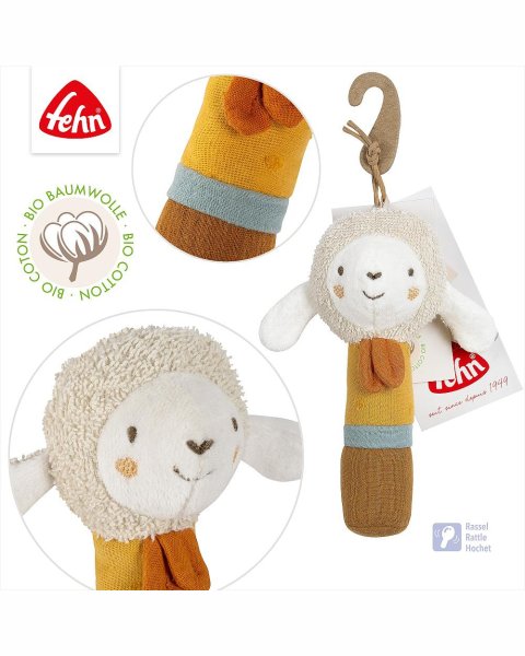 Soft rattle sheep fehnNATUR® (0+ months)