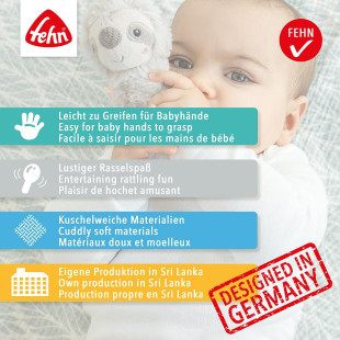 Soft rattle chameleon Fehn (0+ months)