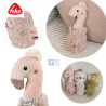 Soft rattle flamingo Fehn (0+ months)