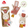 Soft rattle bracelet hare fehnNATUR® (0+ months)