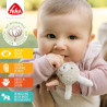 Soft rattle bracelet hare fehnNATUR® (0+ months)