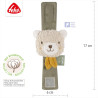 Soft rattle bracelet bear fehnNATUR® (0+ months)