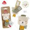 Soft rattle bracelet bear fehnNATUR® (0+ months)