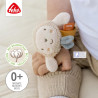 Soft rattle bracelet sheep fehnNATUR® (0+ months)
