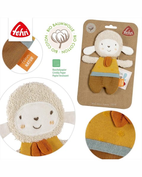 Crinkle toy sheep fehnNATUR® (0+ months)