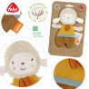 Crinkle toy sheep fehnNATUR® (0+ months)