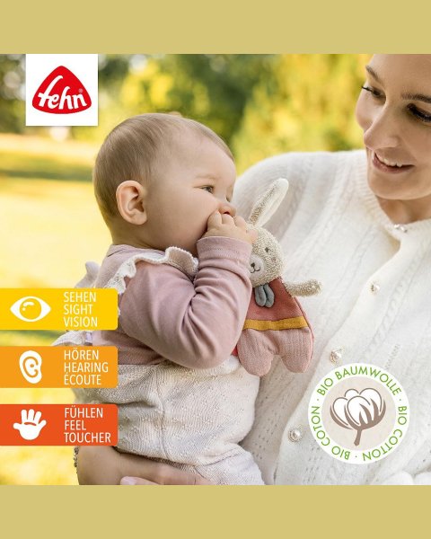 Παιχνίδι λούτρινο αφής λαγός fehnNATUR® (0+ μηνών)