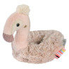 Soft rattle flamingo Fehn (0+ months)