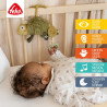 Musical plush toy Fehn & sleeping aid baby chameleon (0+ months)