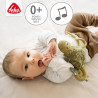 Musical plush toy Fehn & sleeping aid baby chameleon (0+ months)