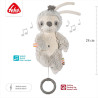 Musical plush toy Fehn & sleeping aid baby sloth (0+ months)